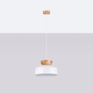 Lampe suspendue MARION blanc