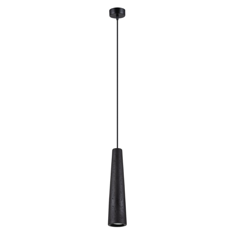 Lampe suspendue ELECTRA béton noir