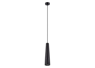 Lampe suspendue ELECTRA béton noir