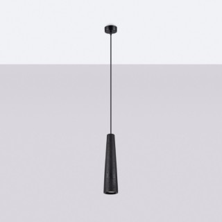 Lampe suspendue ELECTRA béton noir
