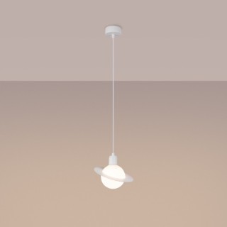 Lampe suspendue HYPERION 1 blanc