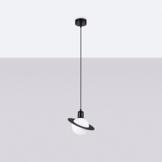 Lampe suspendue HYPERION 1 noir