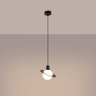 Lampe suspendue HYPERION 1 noir