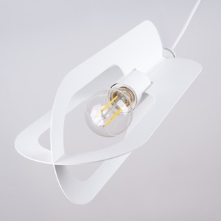 Lampe suspendue NICUS 1 blanc