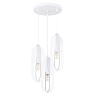 Lampe suspendue NICUS 1 blanc