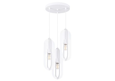 Lampe suspendue NICUS 1 blanc