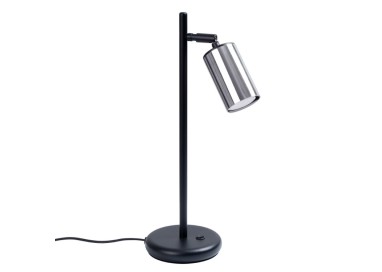 Lampe à poser WINX noir/chrome