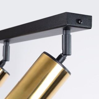 Plafonnier WINX 2 noir/doré