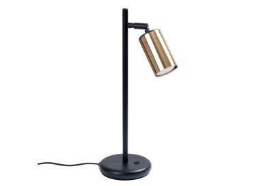 Lampe à poser WINX noir/doré