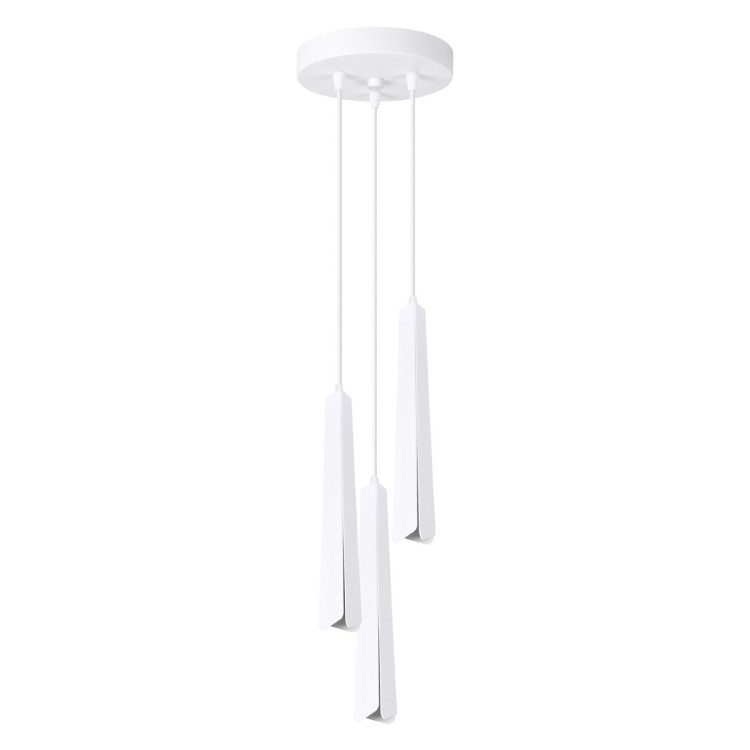 Lampe suspendue PRYSM 3P blanc
