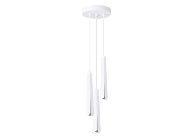 Lampe suspendue PRYSM 3P blanc