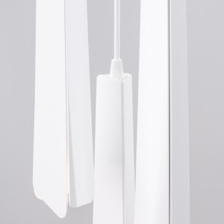Lampe suspendue PRYSM 3P blanc
