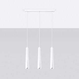 Lampe suspendue PRYSM 3L blanc