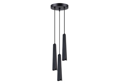 Lampe suspendue PRYSM 3P noir