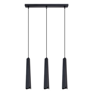 Lampe suspendue PRYSM 3L noir