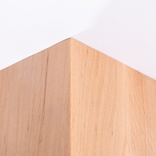 Plafonnier SOLIS bois naturel