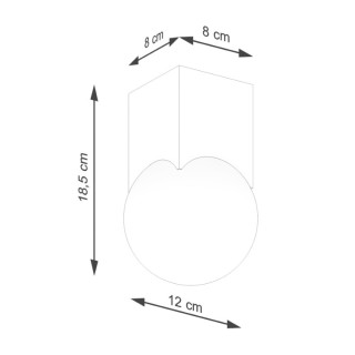 Plafonnier SOLIS bois naturel