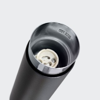 Plafonnier NERO 22,5 noir/chrom