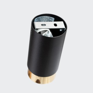 Plafonnier NERO 12,5 noir/doré