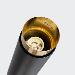 Plafonnier NERO 22,5 noir/doré