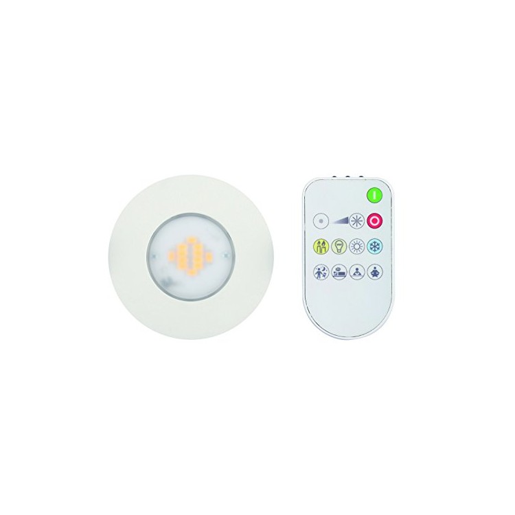 Jedi 563041162 Spot Encastrable Performa 1L Alu Métal, Intégré, 7.5 W, Blanc