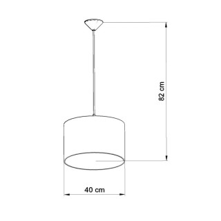 Lampe suspendue FOOTBALL C 40