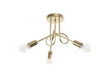 Lustre LOOP 3 or brillant