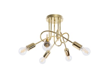 Lustre LOOP 5 or brillant