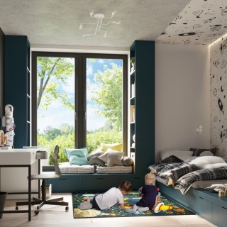 Lustre VECTOR 4 blanc