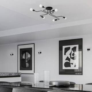 Lustre VECTOR 6 noir