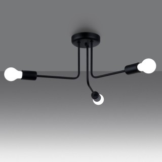Lustre NORAH 3 noir
