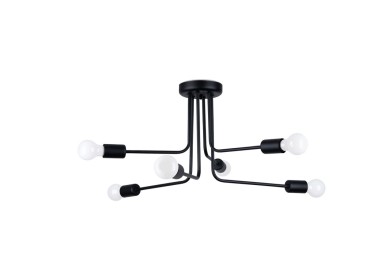 Lustre NORAH 6 noir