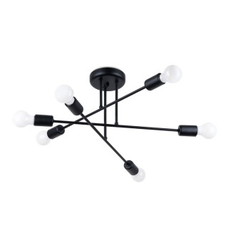 Lustre NORAH 6R noir