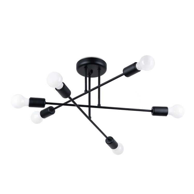Lustre NORAH 6R noir