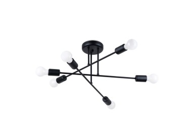 Lustre NORAH 6R noir