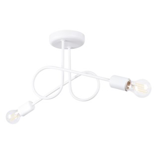 Lustre LOOP 2 blanc