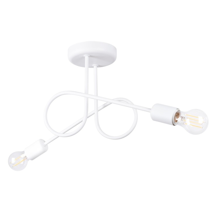 Lustre LOOP 2 blanc