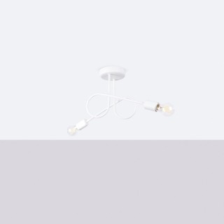 Lustre LOOP 2 blanc