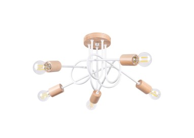 Lustre EMBER 5 blanc