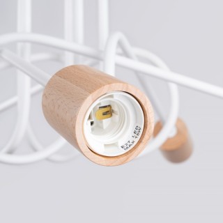 Lustre EMBER 5 blanc