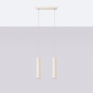 Lampe suspendue LAGOS 2 beige