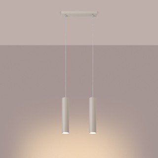 Lampe suspendue LAGOS 2 beige