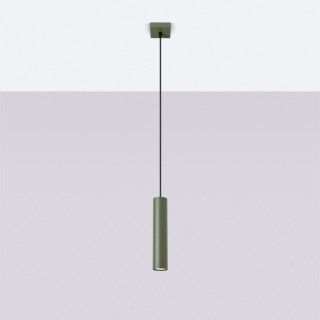 Lampe pendante LAGOS 1 vert olive