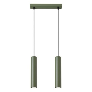 Lampe pendante LAGOS 2 vert olive