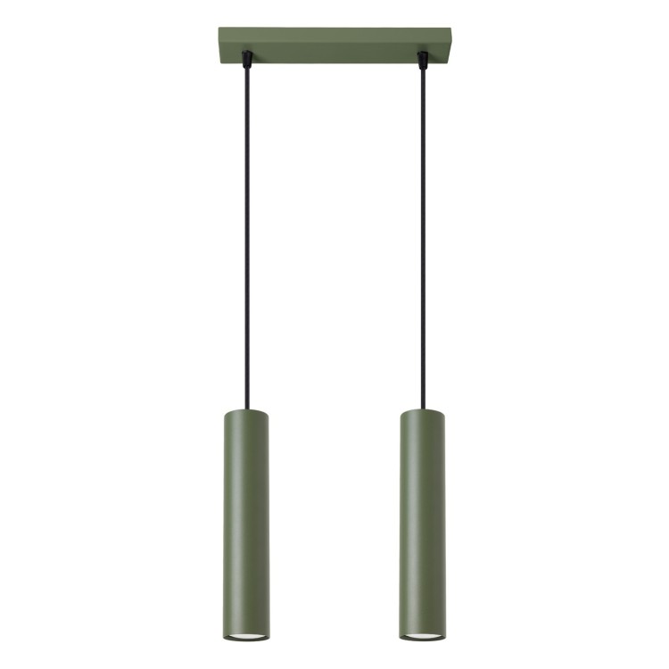 Lampe pendante LAGOS 2 vert olive