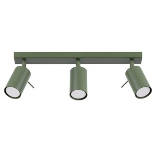 Plafonnier RING 3L vert olive