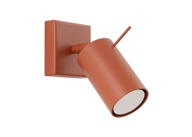 Applique RING rouge ochra