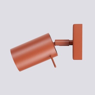 Applique RING rouge ochra