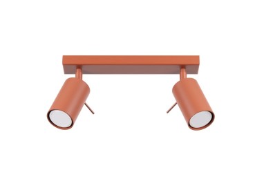 Plafonnier RING 2 rouge ochra