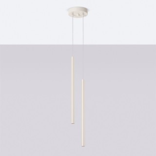 Lampe suspendue PASTELO 2 beige